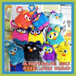 包邮原单正版菲比精灵Furby毛绒挂件包挂钥匙扣毛绒玩 无功能