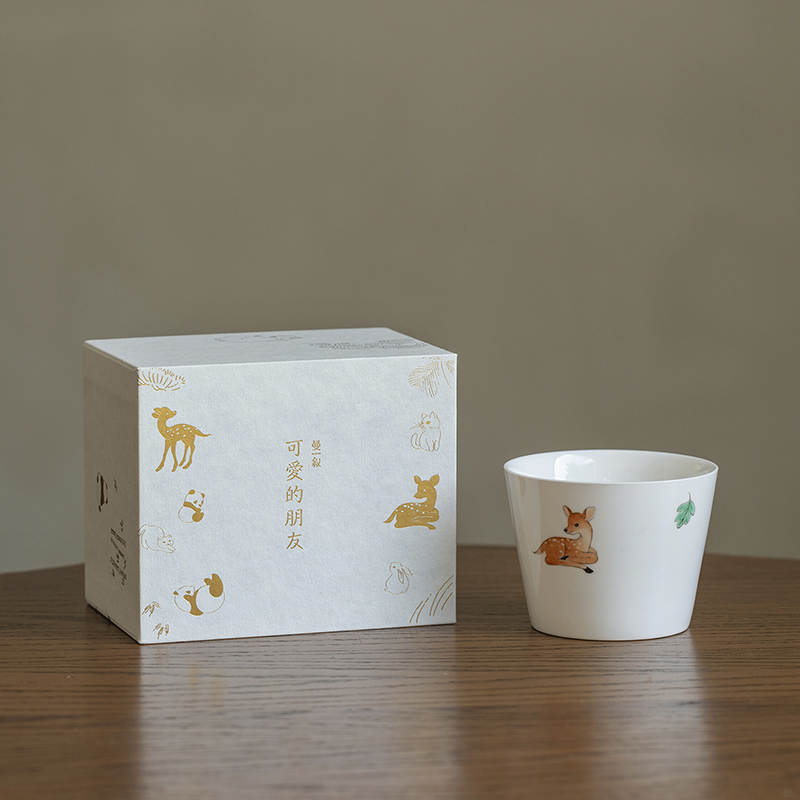 曼叙生日礼物女生闺蜜陶瓷水杯