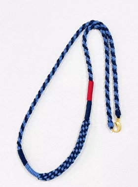 藏式招财福禄吉祥如意手工编织项链绳子可调节长度，不带吊坠自配