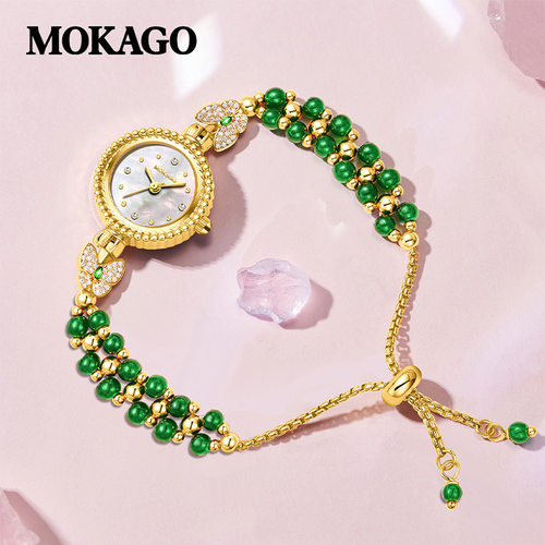 MOKAGO时尚镶钻小表盘女士手表
