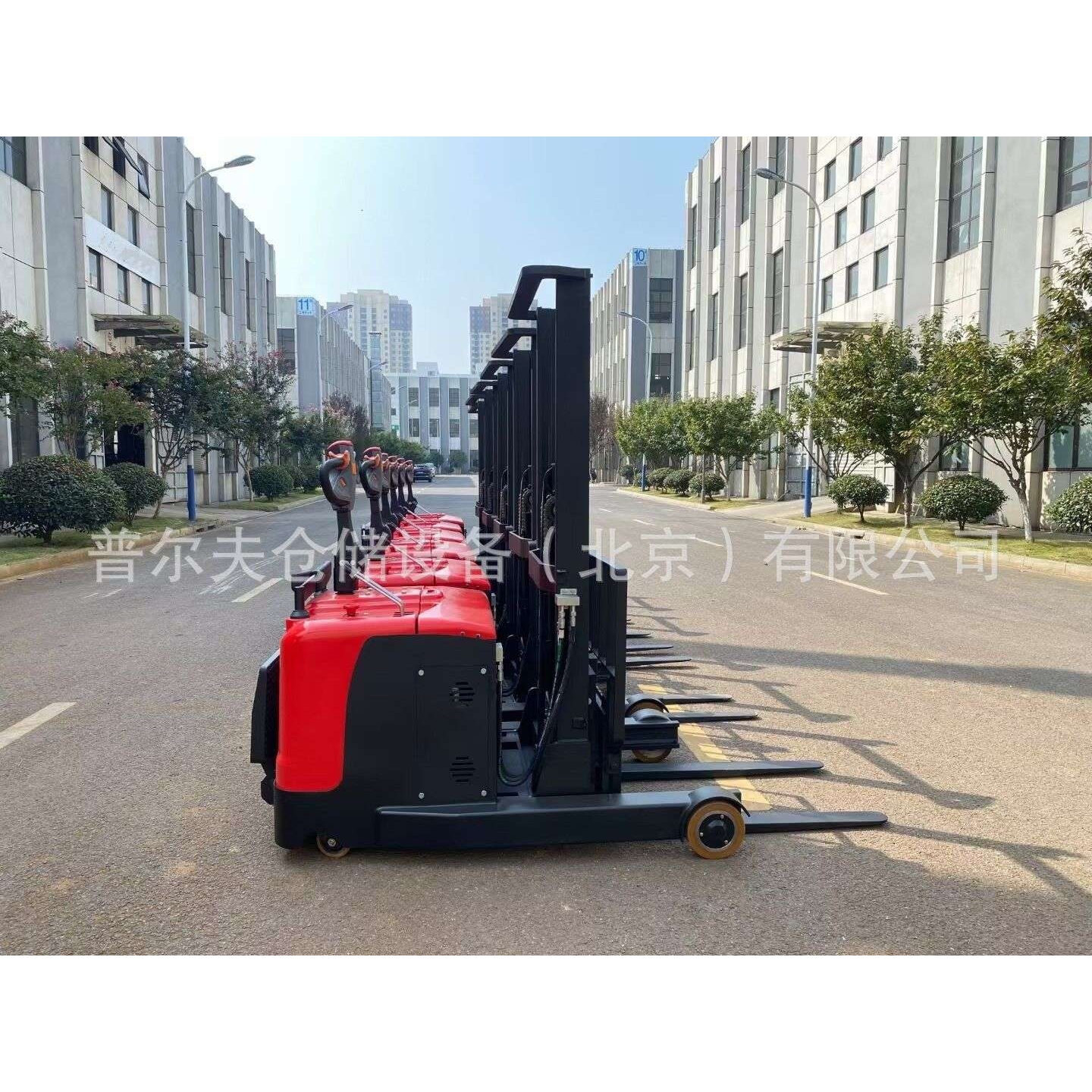 前移式电动叉车小型2吨全自动液压升高无腿堆高车1吨小型装卸铲车