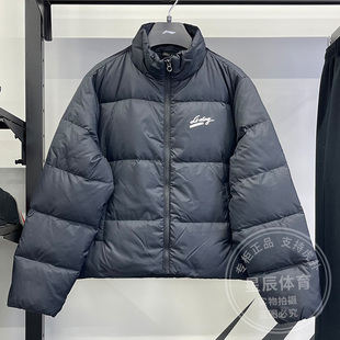 李宁女子羽绒服2025冬新款运动潮流百搭保暖鸭绒短羽绒服AYMV236