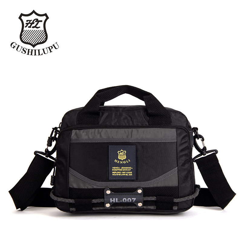 亨利单肩包通勤手提包牛津通勤