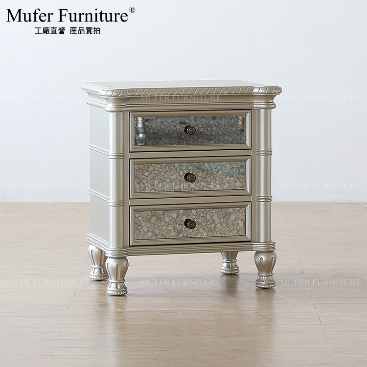 慕妃高端定制榉木家具镜面新古典