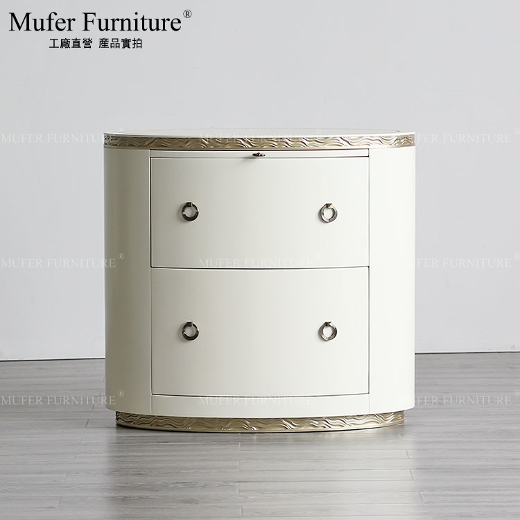 慕妃高端定制家具美式新古典卧室