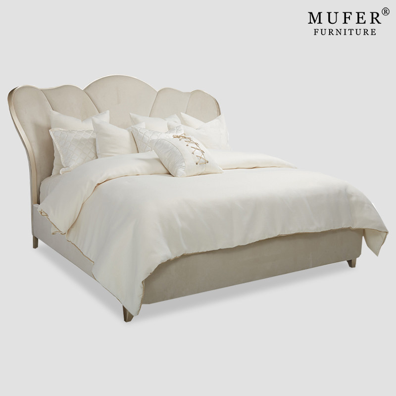 慕妃VILLACHERIE双人实木软包床