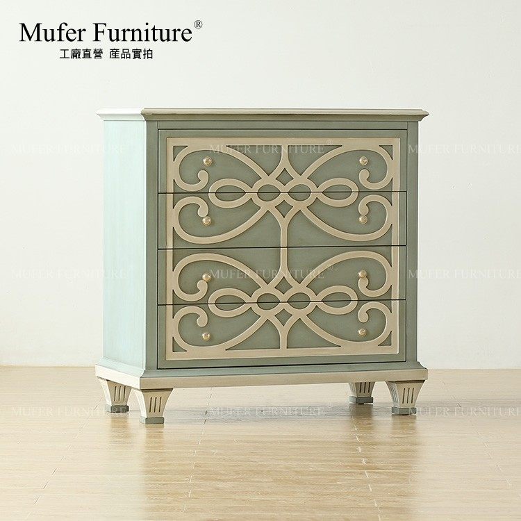 慕妃高端定制家具美式榉木欧式