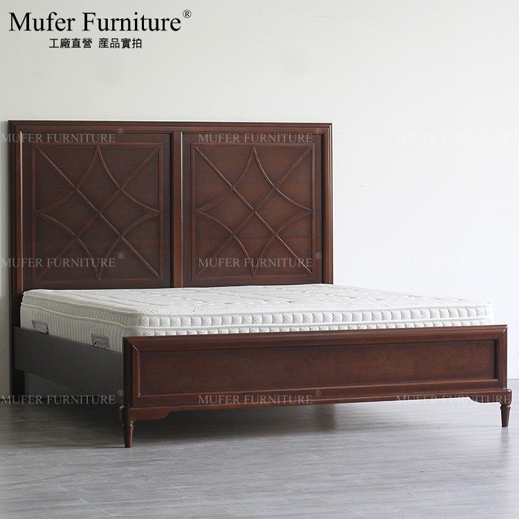 慕妃高端定制家具简约榉木框架