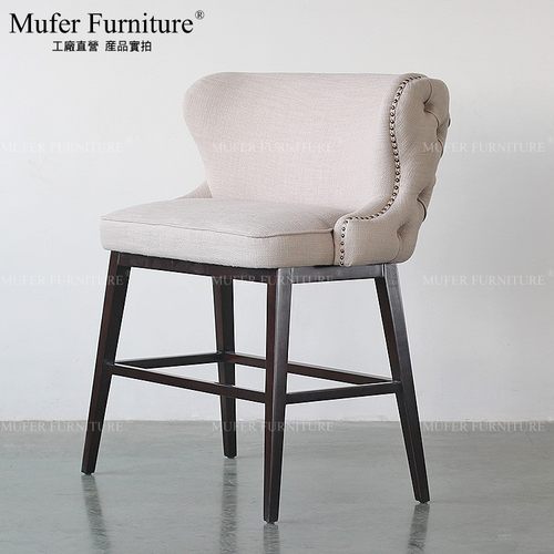 美式古典吧凳mufer实木