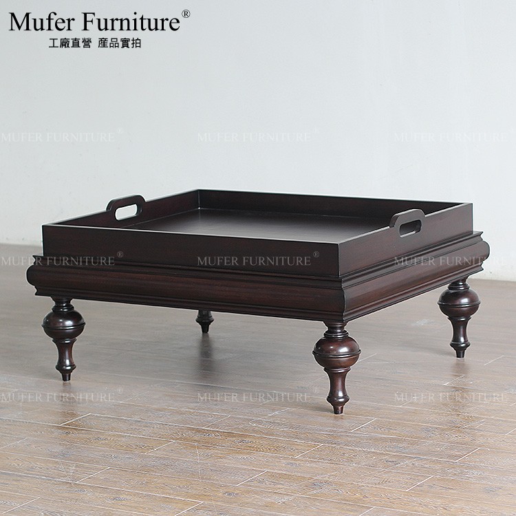 慕妃高端定制客厅家具榉木新古典