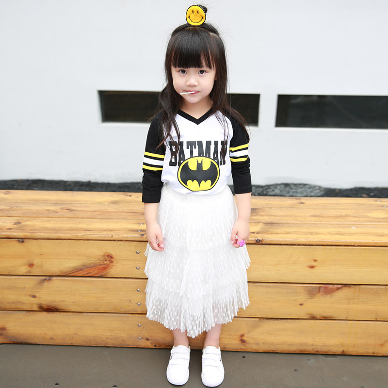 Jupe fillette en mélange - Ref 2050237 Image 3