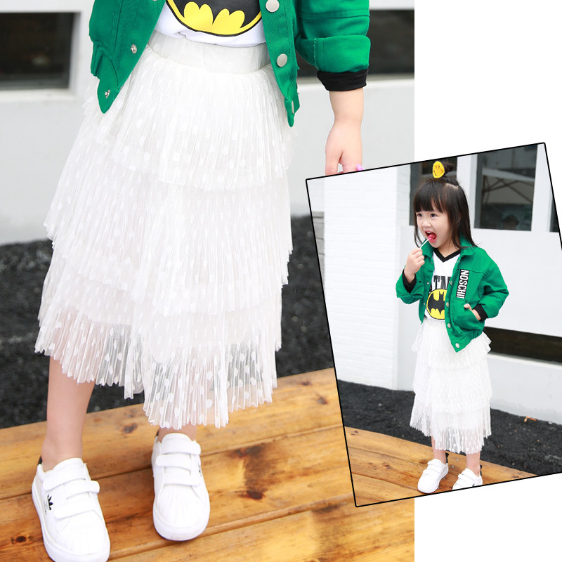 Jupe fillette en mélange - Ref 2050237 Image 1