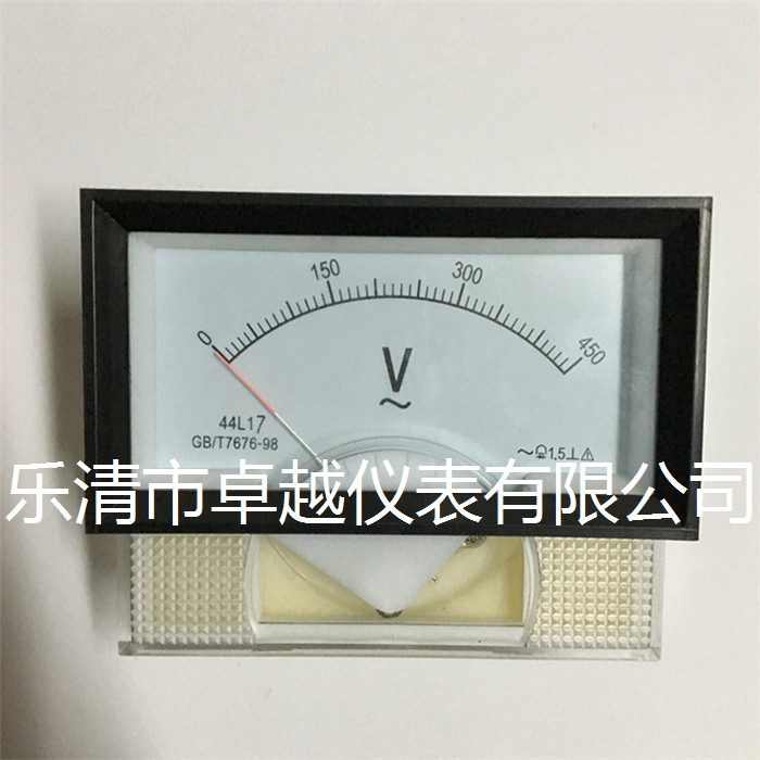 卓越仪表厂 优质 交流 电压表 44L17 450V AC 0~450V