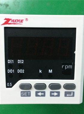 卓越仪表 可设置 数显转速表 72*72 ZY-DV61 1000rpm 输入0-10V
