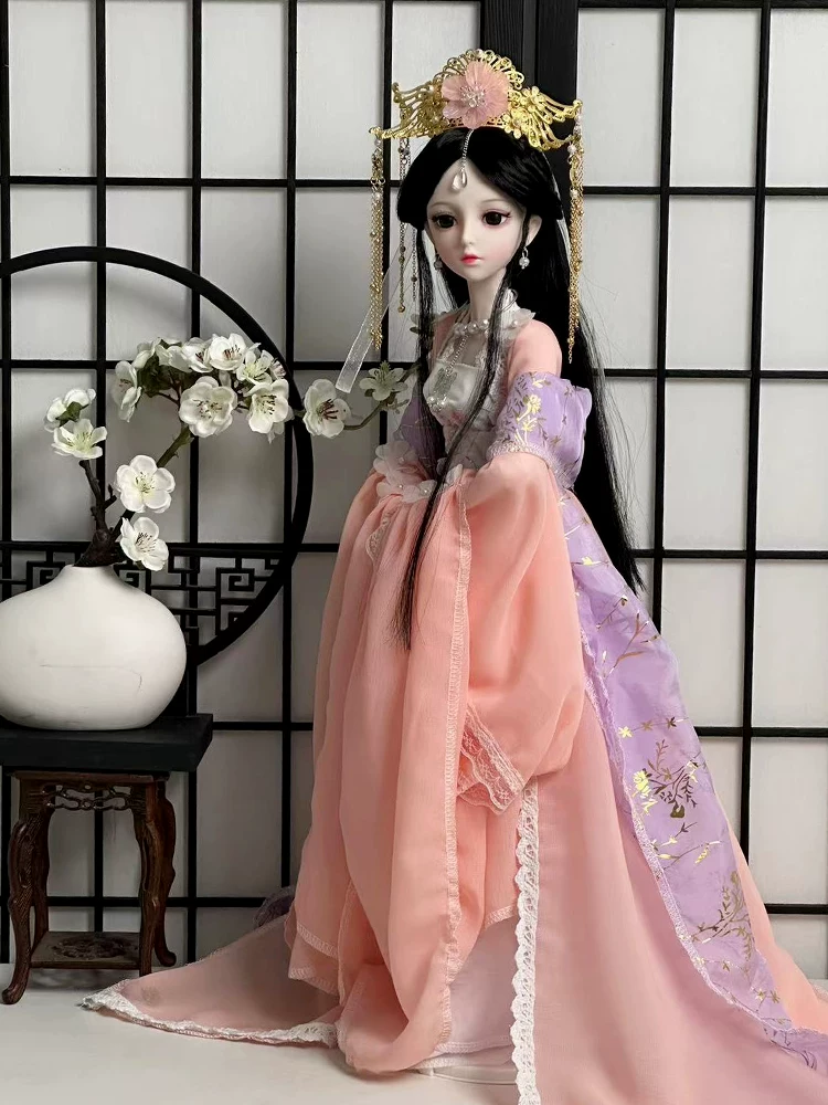 Игрушка, кукла, детский Hanfu для переодевания, подарок на день рождения