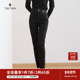 女气质通勤秋季 显瘦长裤 时尚 郁香菲高腰牛仔裤 铅笔裤 修身 小脚裤