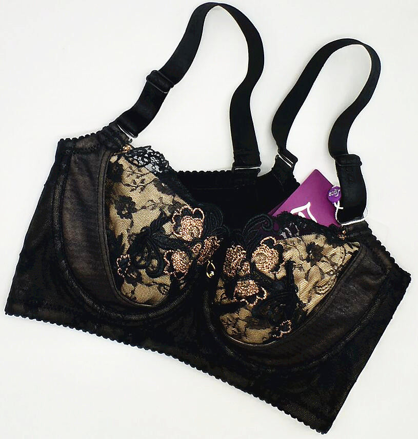 性感蕾丝美容院内衣美体女文胸超薄款棉杯聚拢身材管理器塑身模具