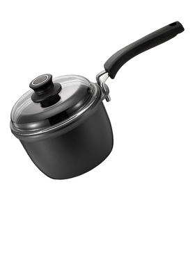 商场同款欧美达奶锅无涂层铸造锅汤锅玻璃盖煲汤平底锅辅食不粘锅