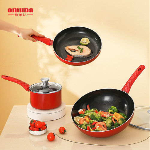 陶瓷不粘炒锅炒锅欧美达