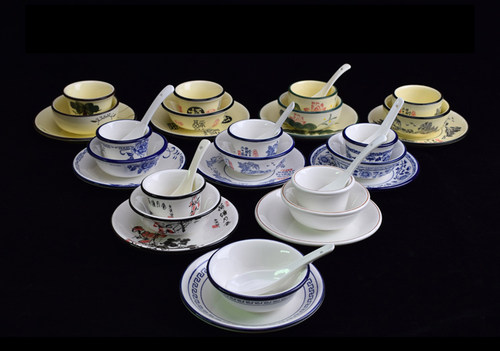 镁质瓷摆台酒店陶瓷餐具商用饭店