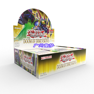 广州童梦正版游戏王英文欧版 Doom of Dimensions1302补充包现货