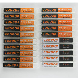 VVDI海豚秃鹰007熊猫大小数控机原装立铣铣刀导针汽车钥匙机钨钢