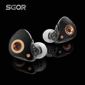 SGOR双磁路超磁动圈有线耳机入耳式高音质HiFi发烧重低音3.5圆孔