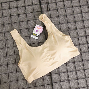 成人装女装外贸出口台湾无痕无钢圈冰丝透气薄款美背内衣文胸6199