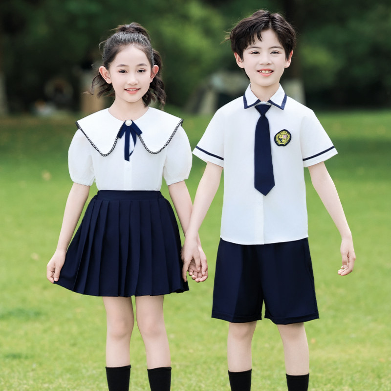 六一儿童节表演服小学生合唱服园服男女童毕业照服装朗诵演出套装