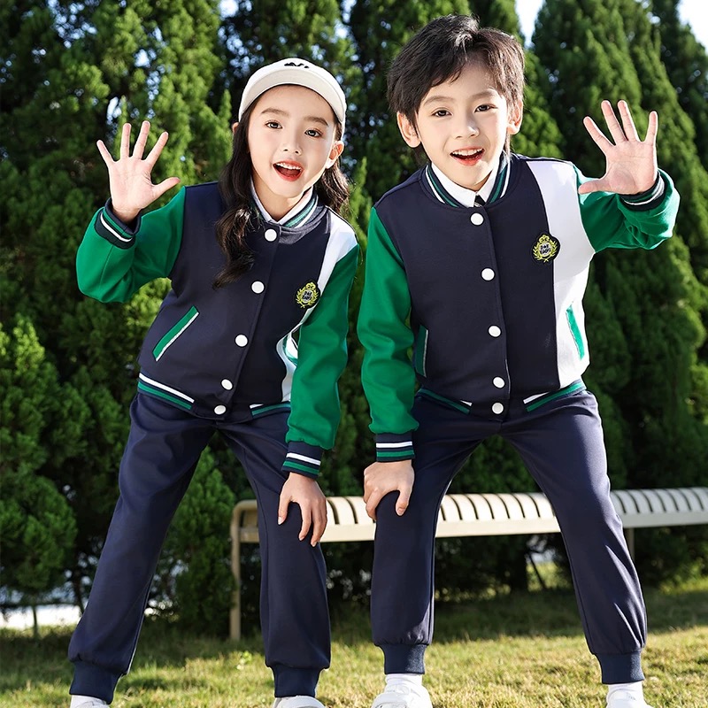 幼儿园园服夏装短袖儿童校服夏季班服小学生校服夏运动服纯棉套装