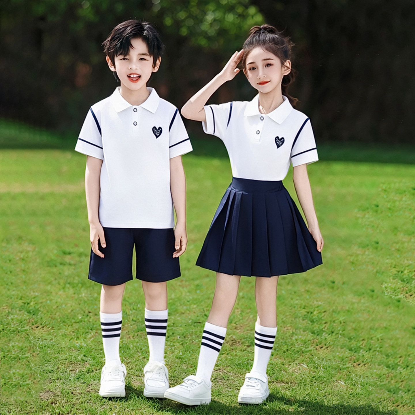 六一儿童演出服小学生运动会啦啦队合唱朗诵比赛幼儿园毕业照服装