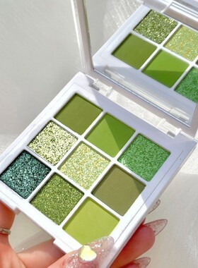 insfany眼影树莓酱紫九色提亮眼部修饰偏光钻紫色舞台小红书彩妆