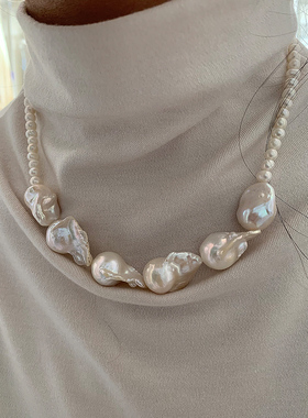 巴洛克珍珠项链原创设计