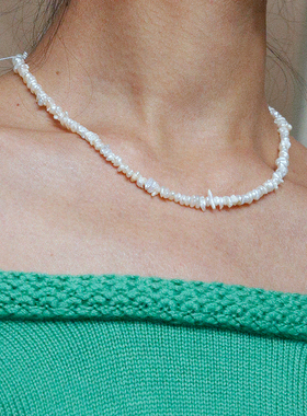 项链颈链锁骨链天然淡水珍珠