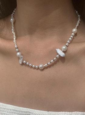 大巴复刻自制设计小众轻奢项链