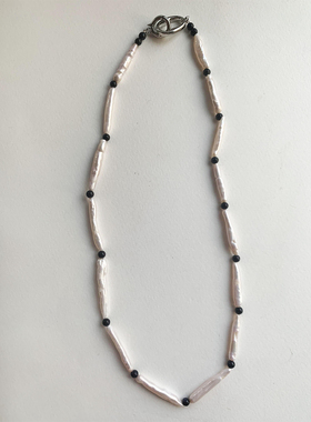 天然淡水巴洛克珍珠项链