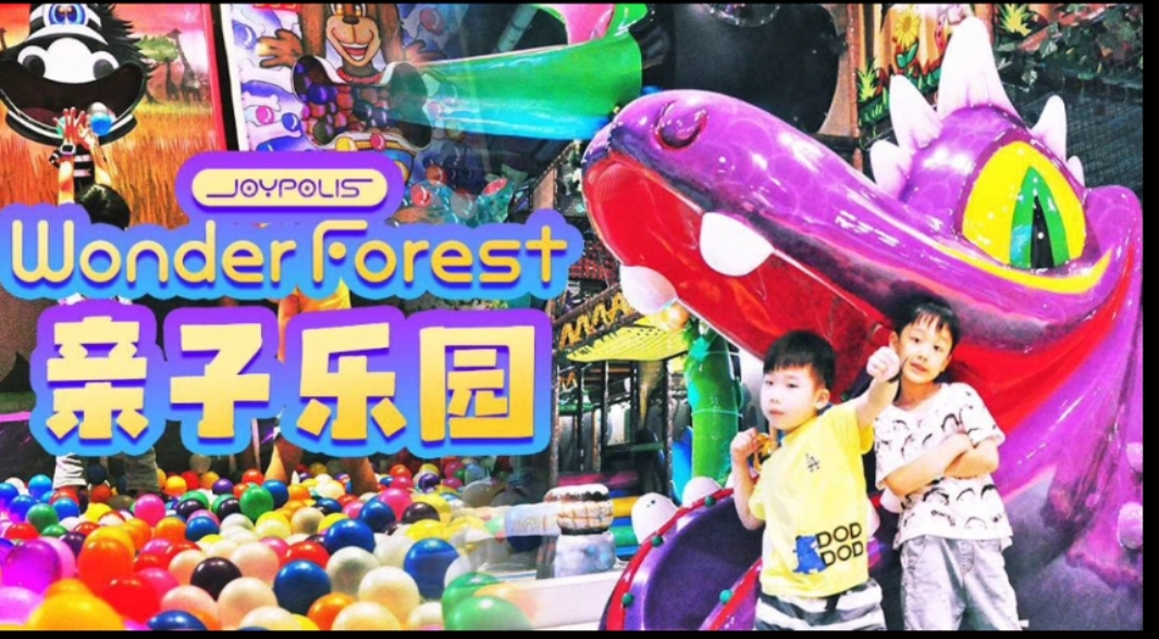 wonder forest 亲子乐园 环球港三楼儿童乐园