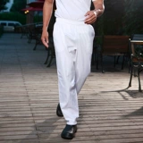 Шеф -повар Pants Hotel Chef Шеф -повар для выпускников брюки кухня рабочие брюки ресторан шеф -повар кухонные рабочие брюки назад шеф -повар штаны