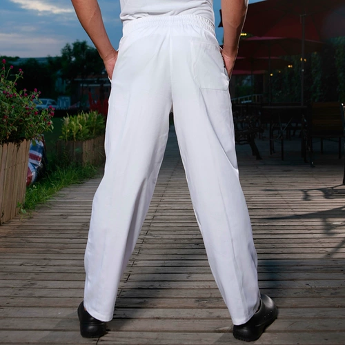 Шеф -повар Pants Hotel Chef Шеф -повар для выпускников брюки кухня рабочие брюки ресторан шеф -повар кухонные рабочие брюки назад шеф -повар штаны