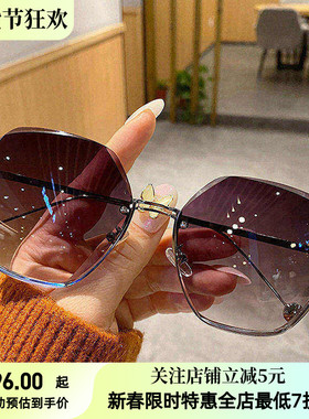 太阳镜女新款2025墨镜夏偏光时尚防晒驾驶开车眼镜防紫外线箱包