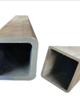 无缝方管加厚切割加工Q345B无缝热镀锌方矩管订制空心方矩管材u.