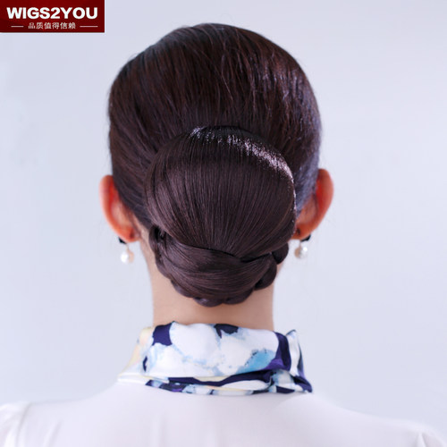 wigs2you发髻新品手工麻花辫逼真