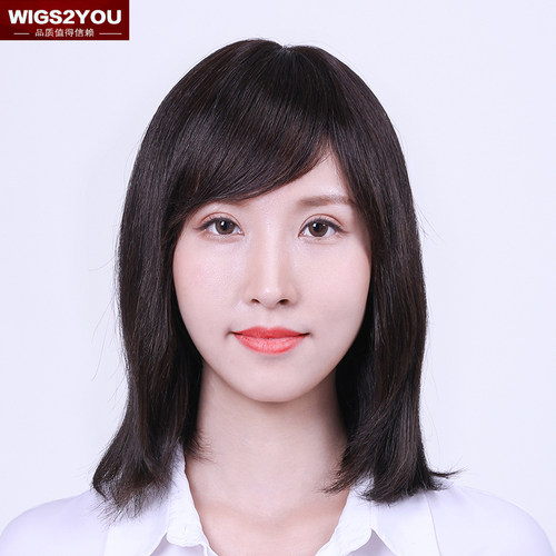 wigs2you手织时尚风中长款假发套