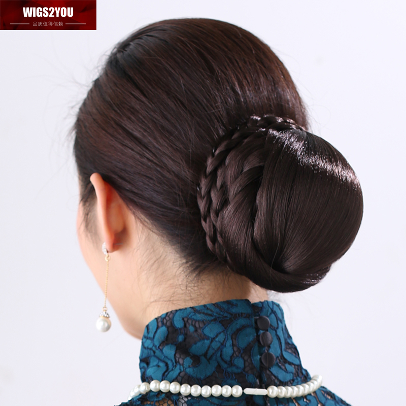 wigs2you复古高档逼真假发发髻