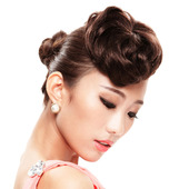 时尚 Wigs2you品牌正品 甜美新娘发髻 韩版 头发饰品女士 假发配件