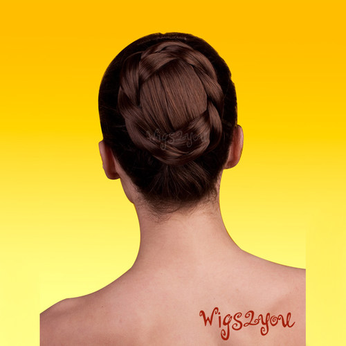 wigs2you包邮花苞时尚丸子头发髻