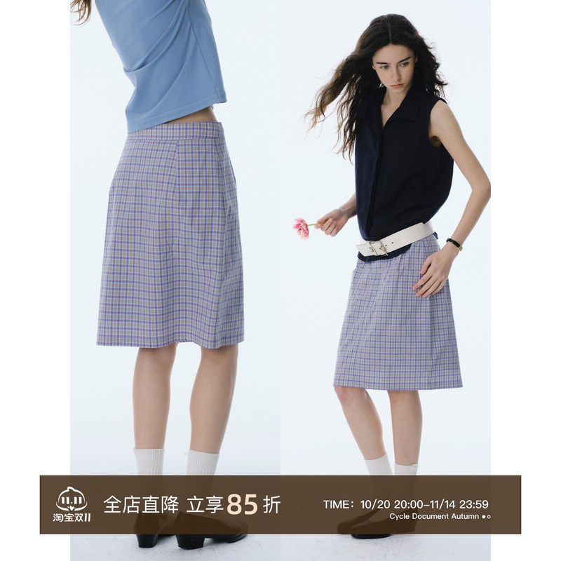 CycleDocument短款半身裙女