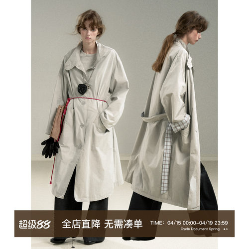 CycleDocument中长款风衣