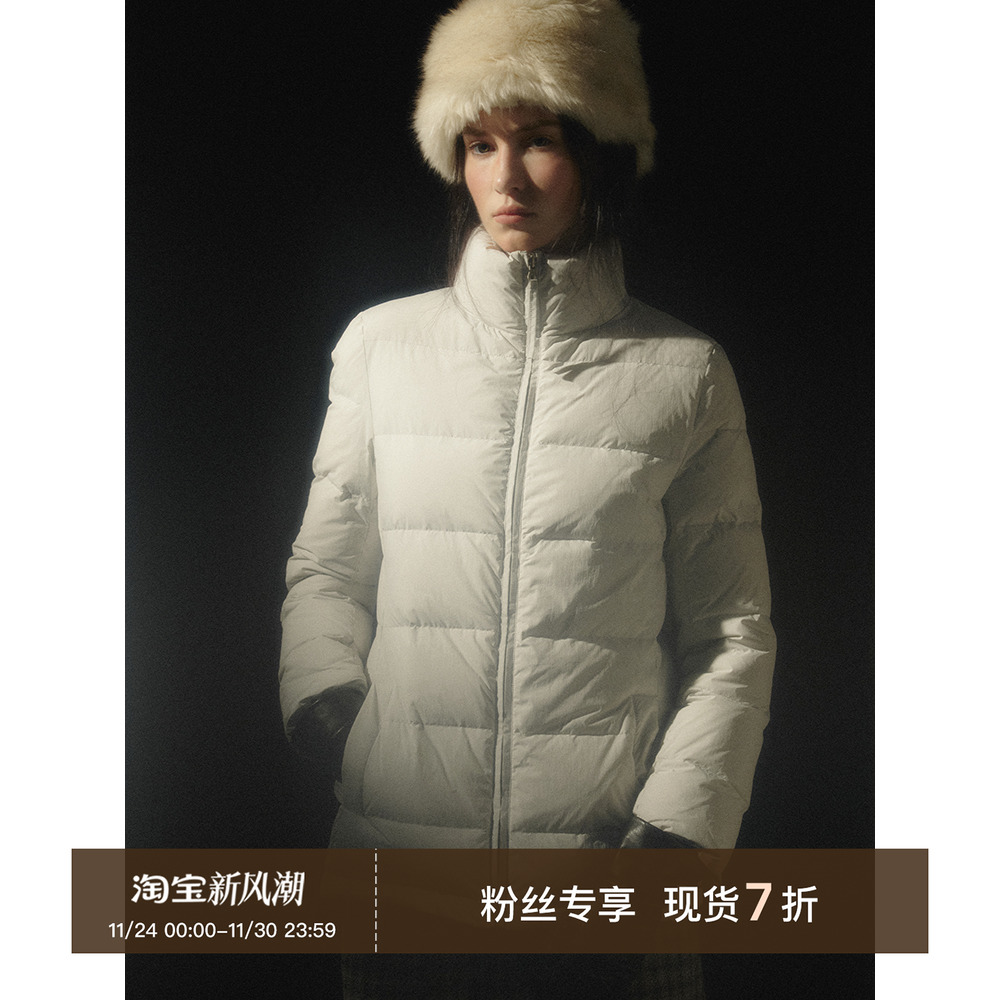 CycleDocument修身立领羽绒服