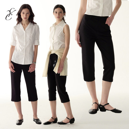 CycleDocument基础款七分休闲裤